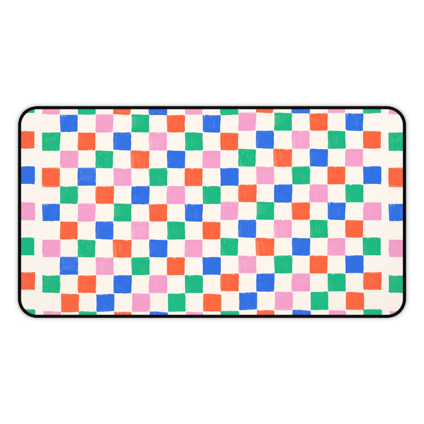 "Retro Rainbow" — Neurodivergent Desk Mousepad | Gaming & Office · Non-Slip | Neubrave