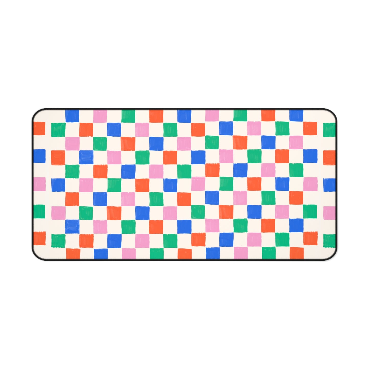 "Retro Rainbow" — Neurodivergent Desk Mousepad | Gaming & Office · Non-Slip | Neubrave